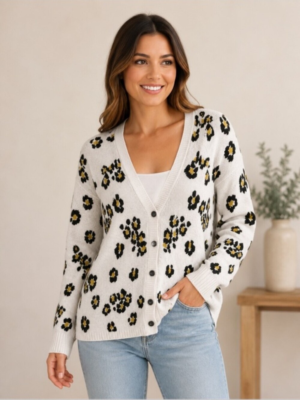 Cabi Kiki Cardigan Size Medium